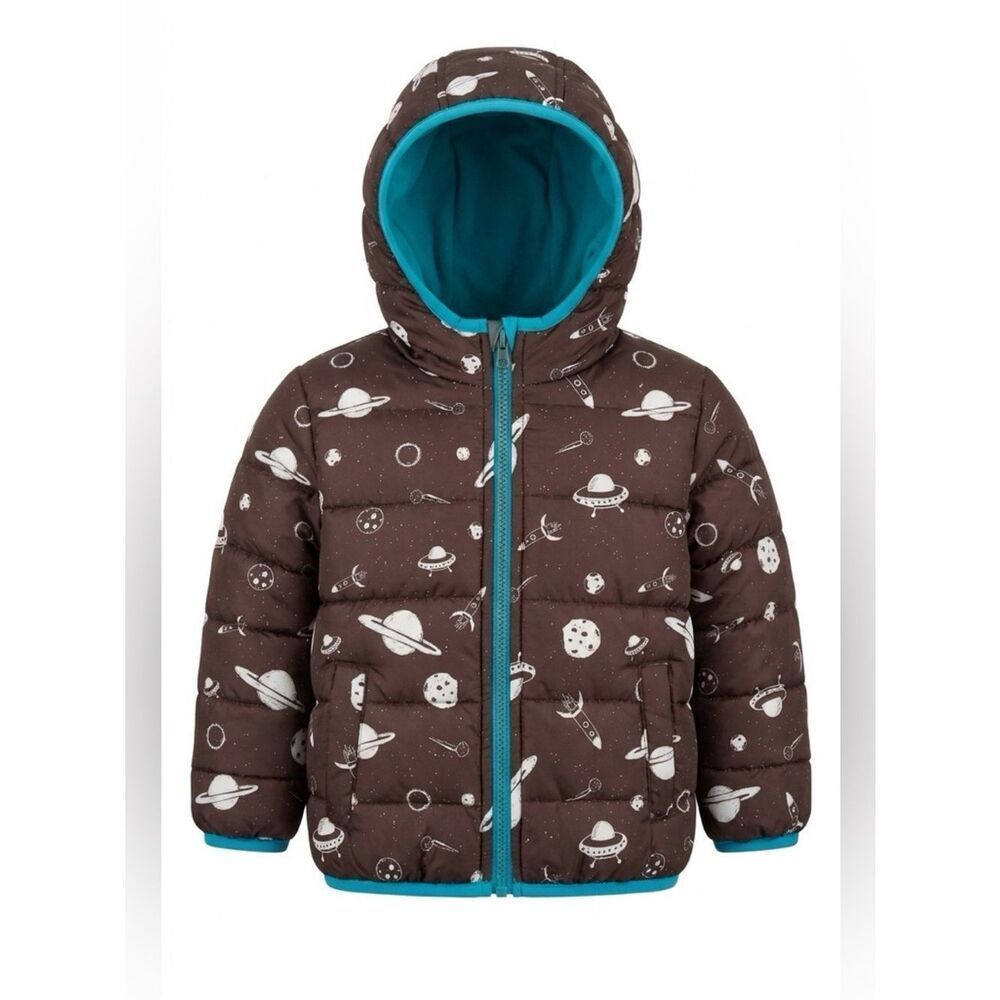 CARTER’s 18M REVERSIBLE WINTER JACKET WARM & COZY, WATER & WIND RESISTANT NWT